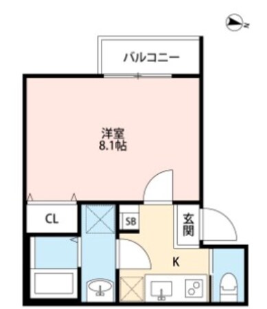 与野駅 徒歩10分 3階の物件間取画像